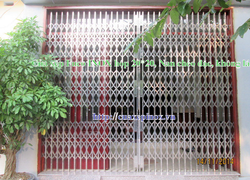 Cửa xếp INOX Fuco tại Hà Giang