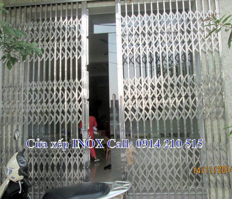 Cửa xếp INOX Fuco tại Hà Giang