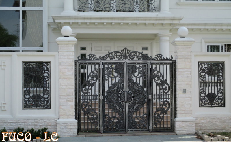 Mẫu cổng cửa biệt thự đẹp